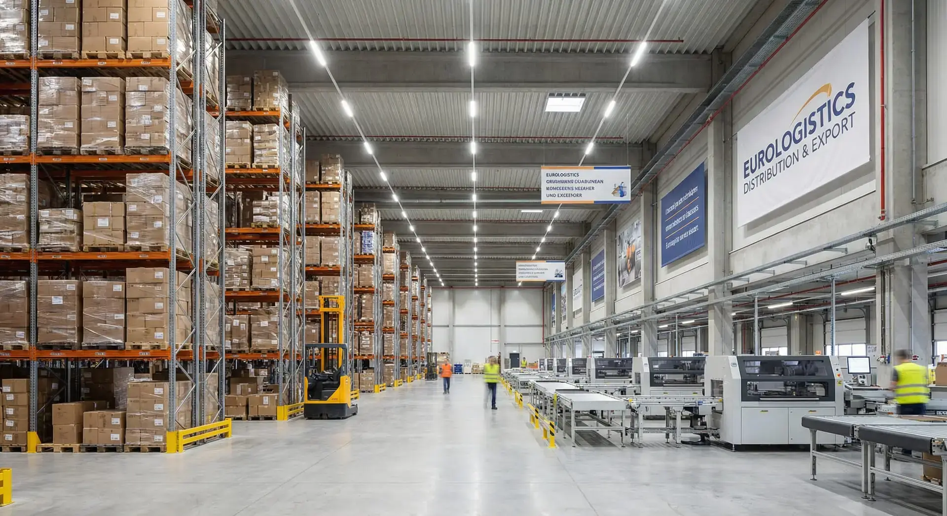 Warehouse and packaging