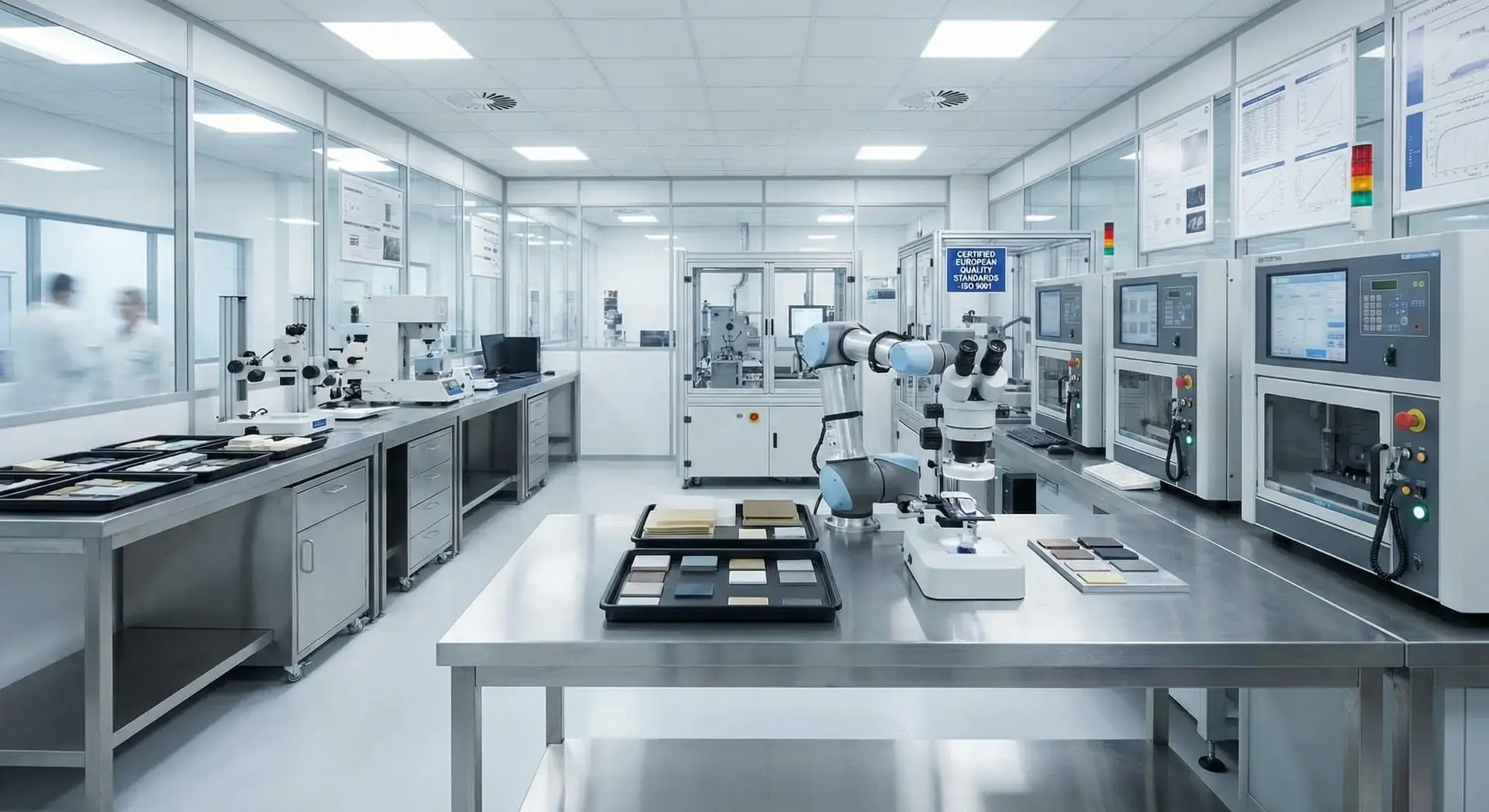 Quality control and laboratory inspection